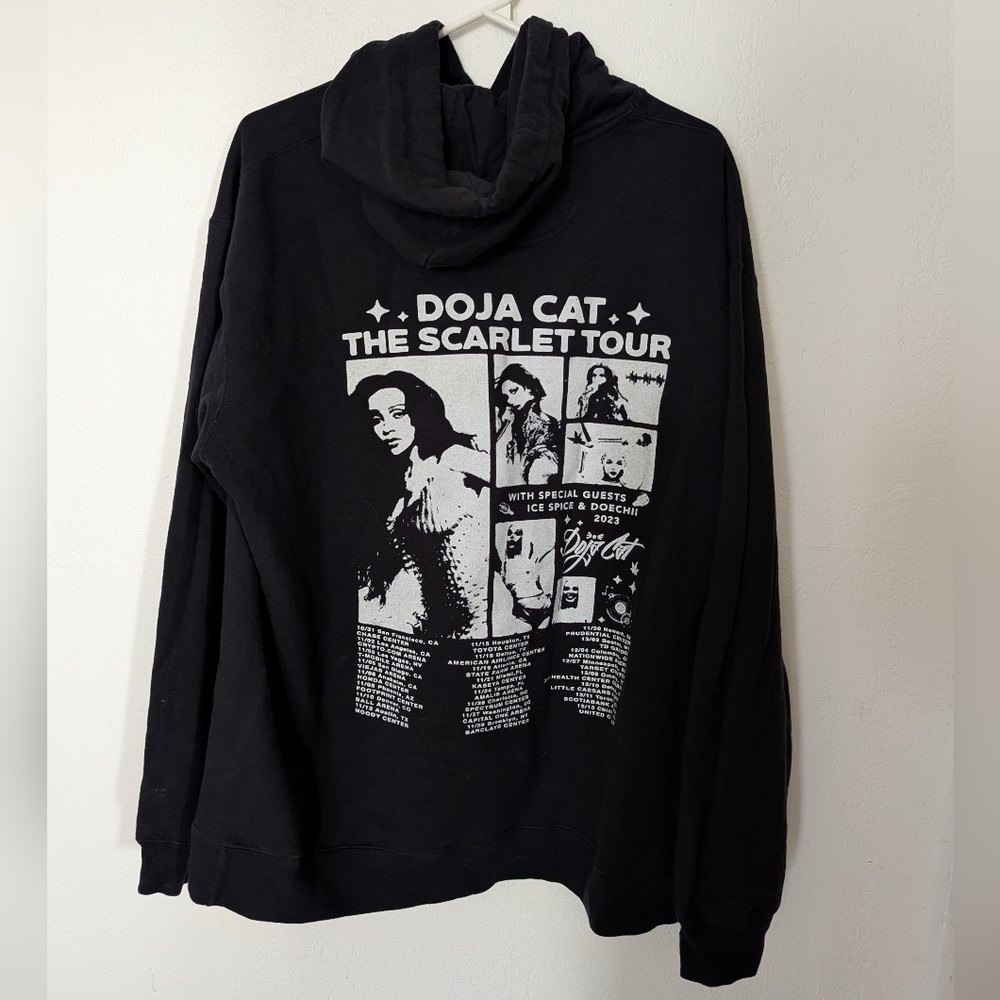 Doja Cat The Scarlet Tour Hoodie Streetwear Hip Hop W/ Ice Spice And Doechii